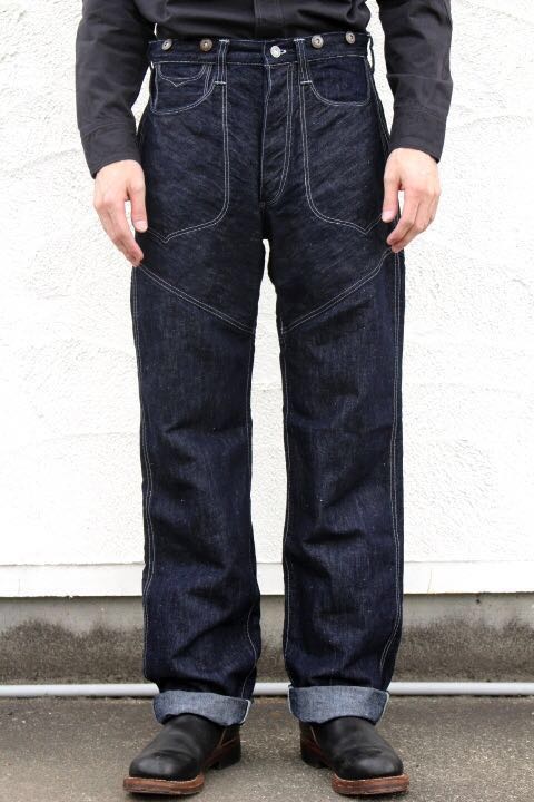 未使用品 GOLD MINER size 32 フリーホイーラーズ FREEWHEELERS パンツ 
