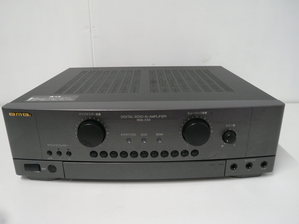 ☆ジャンク品☆BMB☆カラオケアンプ☆NDA-X33☆B-kara☆