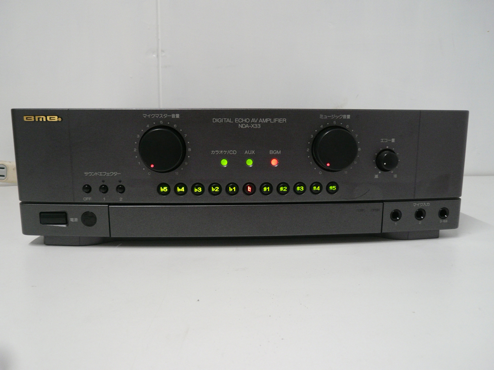 ☆ジャンク品☆BMB☆カラオケアンプ☆NDA-X33☆B-kara☆