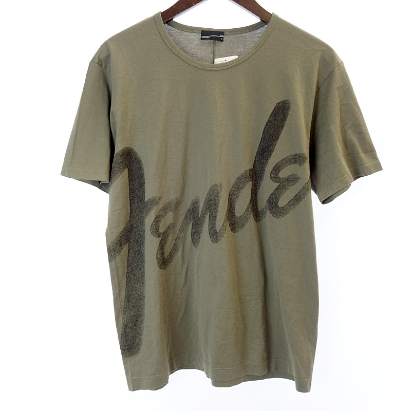 【人気セール，品質保証】 ラッドミュージシャン/LAD MUSICIAN FENDER ビッグ ロゴ プリントTシャツ メンズ44 カーキ系(ラッドミュージシャン)｜売買されたオークション情報、yahooの商品情報をアーカイブ公開 - オークファ ラッドミュージシャン