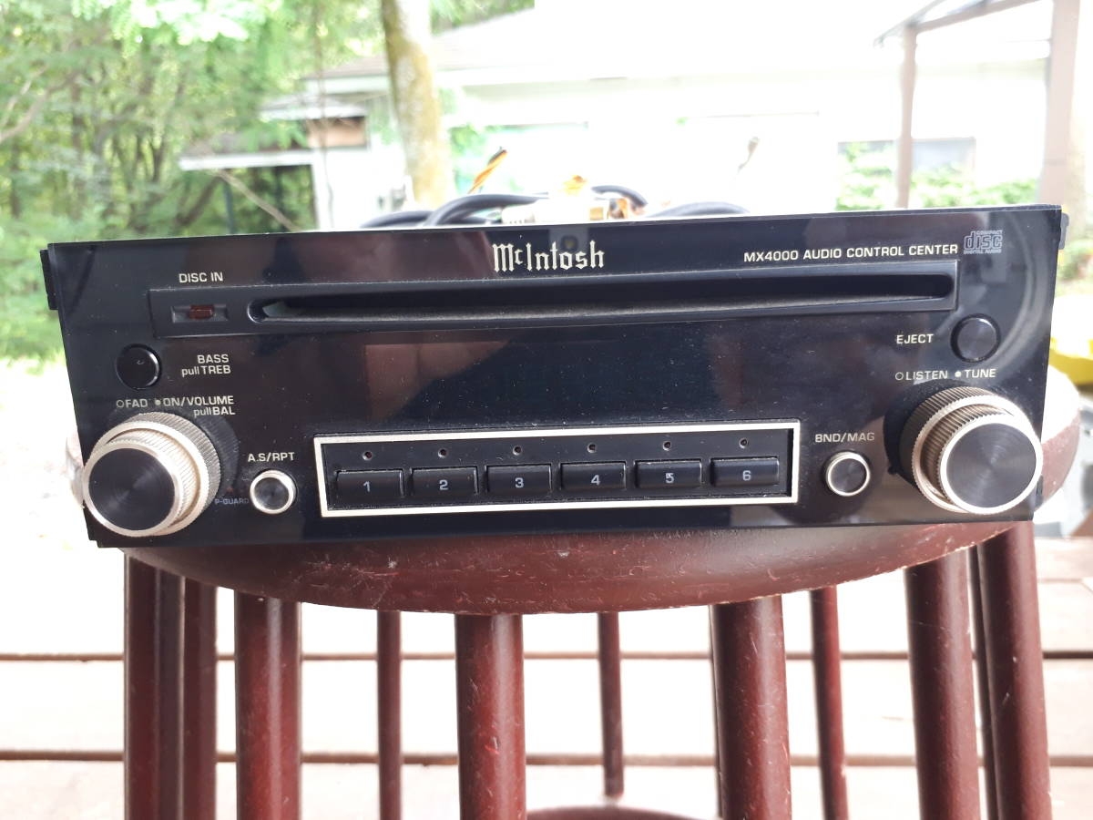 McIntosh マッキントッシュ MX4000 カーステCD コンバーター/ハーネス 