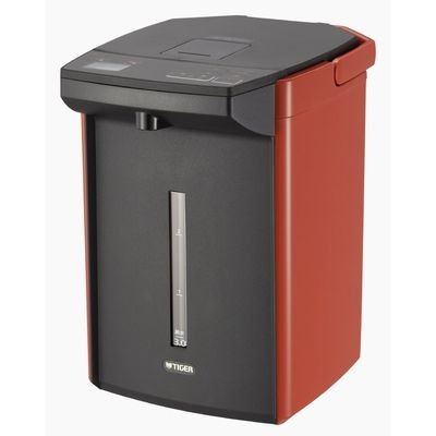 新品　タイガー 魔法瓶 電気 ポット 3L バーミリオン 蒸気レス 節電 VE 保温 とく子さん PIJ-_1