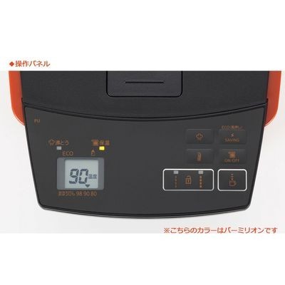 新品　タイガー 魔法瓶 電気 ポット 3L バーミリオン 蒸気レス 節電 VE 保温 とく子さん PIJ-_2