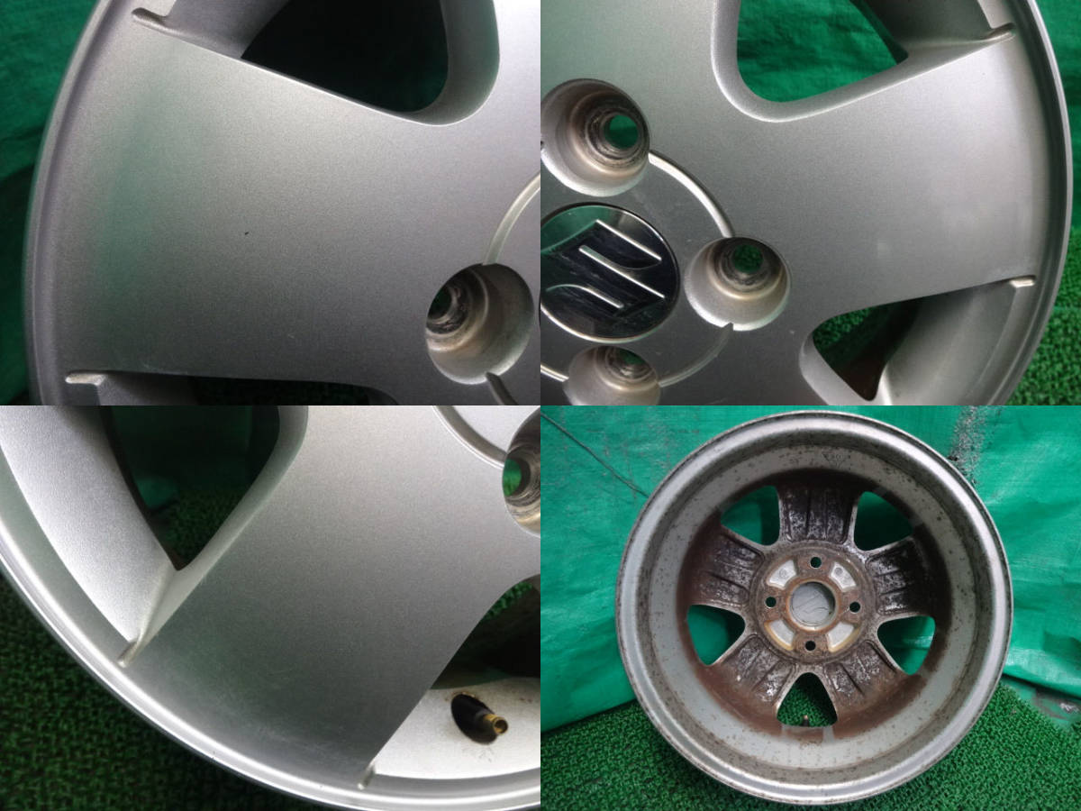 エブリイワゴン純正13インチアルミホイール スズキ純正エブリィ○13×4.5J +
