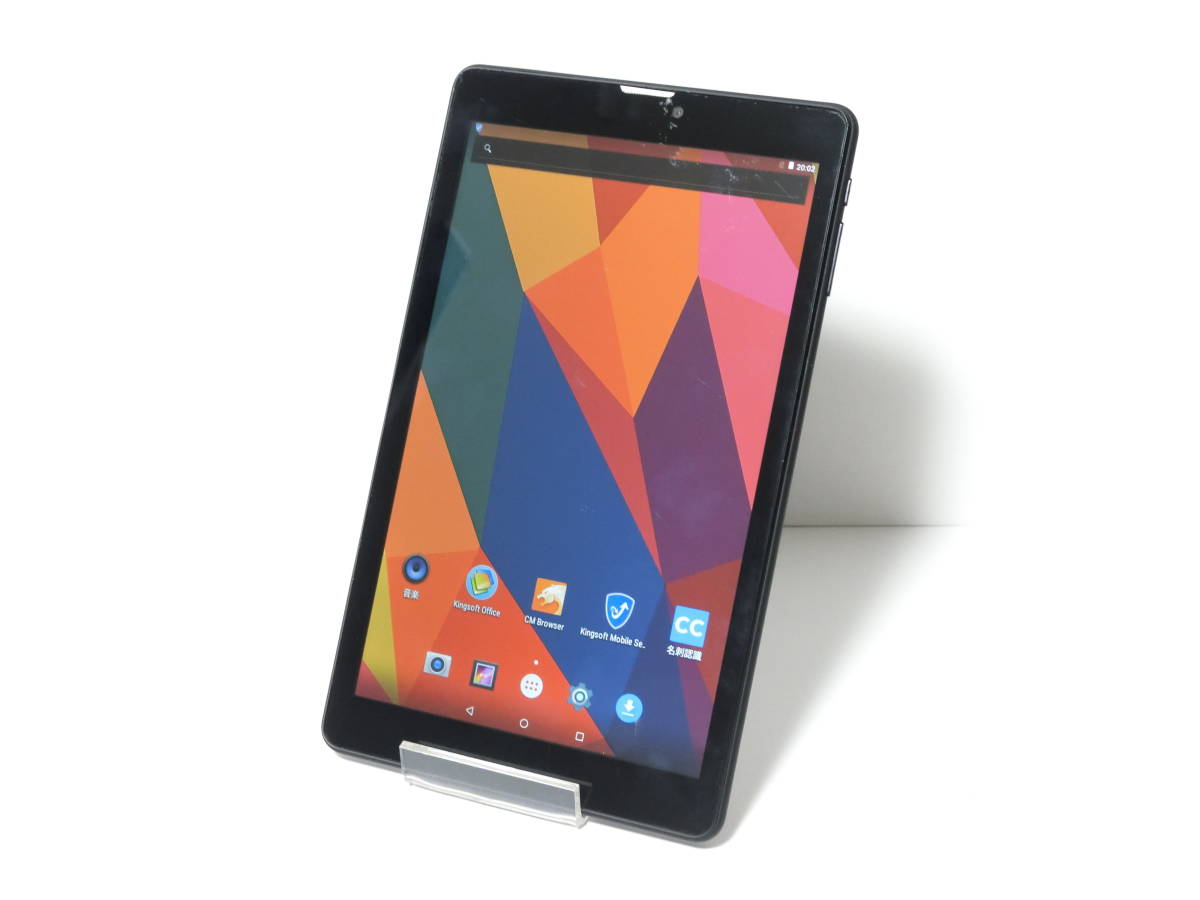 中古品】 geanee ADP-802LTE SIMフリー 8インチ タブレット PC 初期化 
