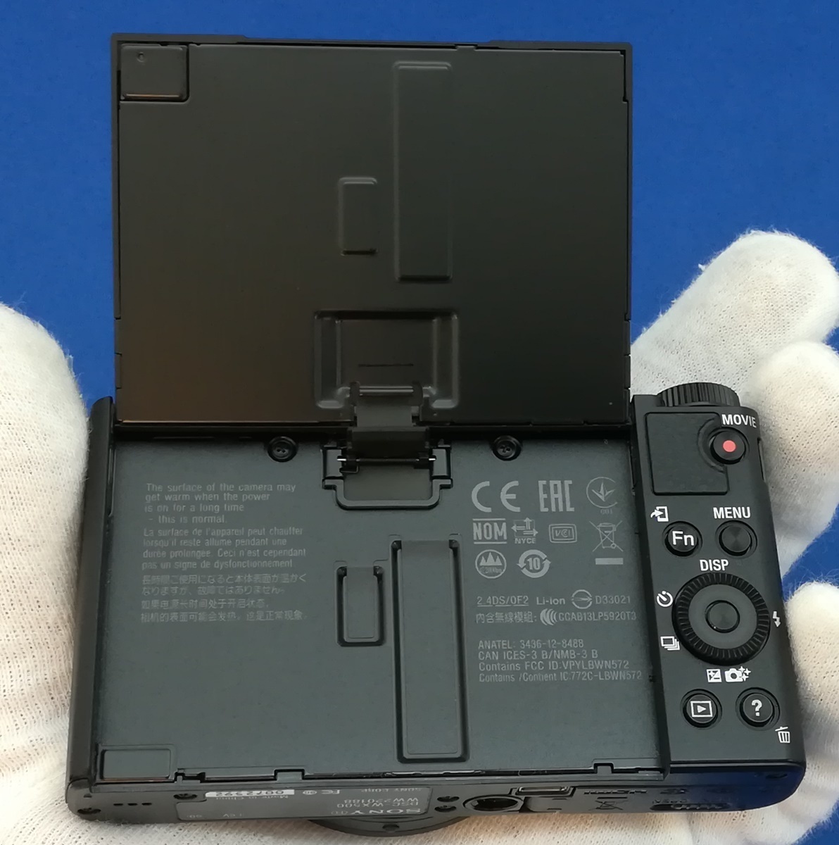 ソニー サイバーショット DSC-WX500 デジカメ 箱 説明書 SONY cyber