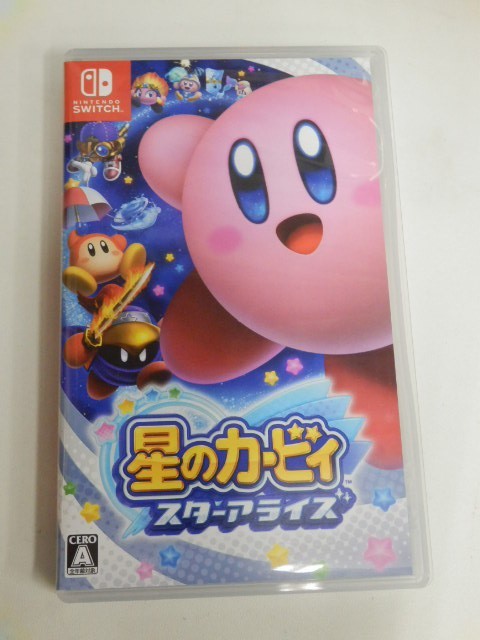 047Z572F☆SWITCH スイッチソフト 星のカービィ スターアライズ 中古