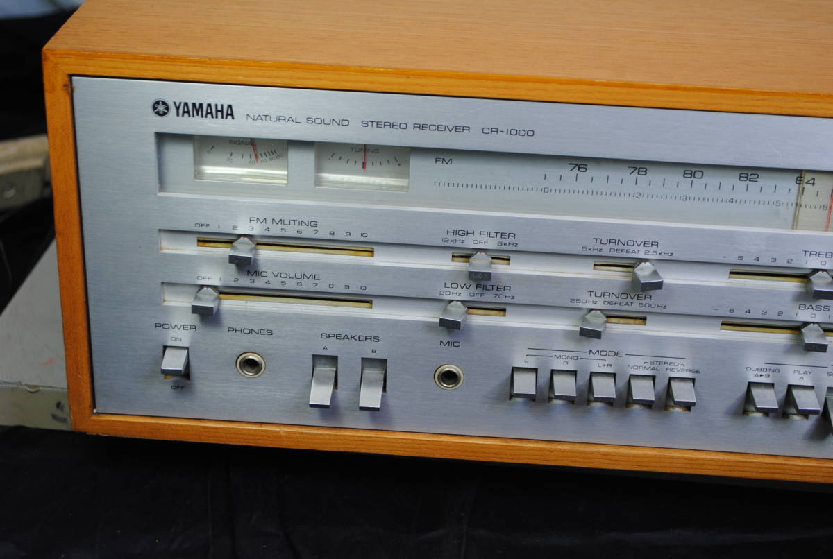 【フルメンテ済・新品に近い美品】レシーバーの最高峰　YAMAHA CR-1000 YAMAHA 高性能レシーバー CR1000 完動品【3ヶ月保証 】 【公式通販】