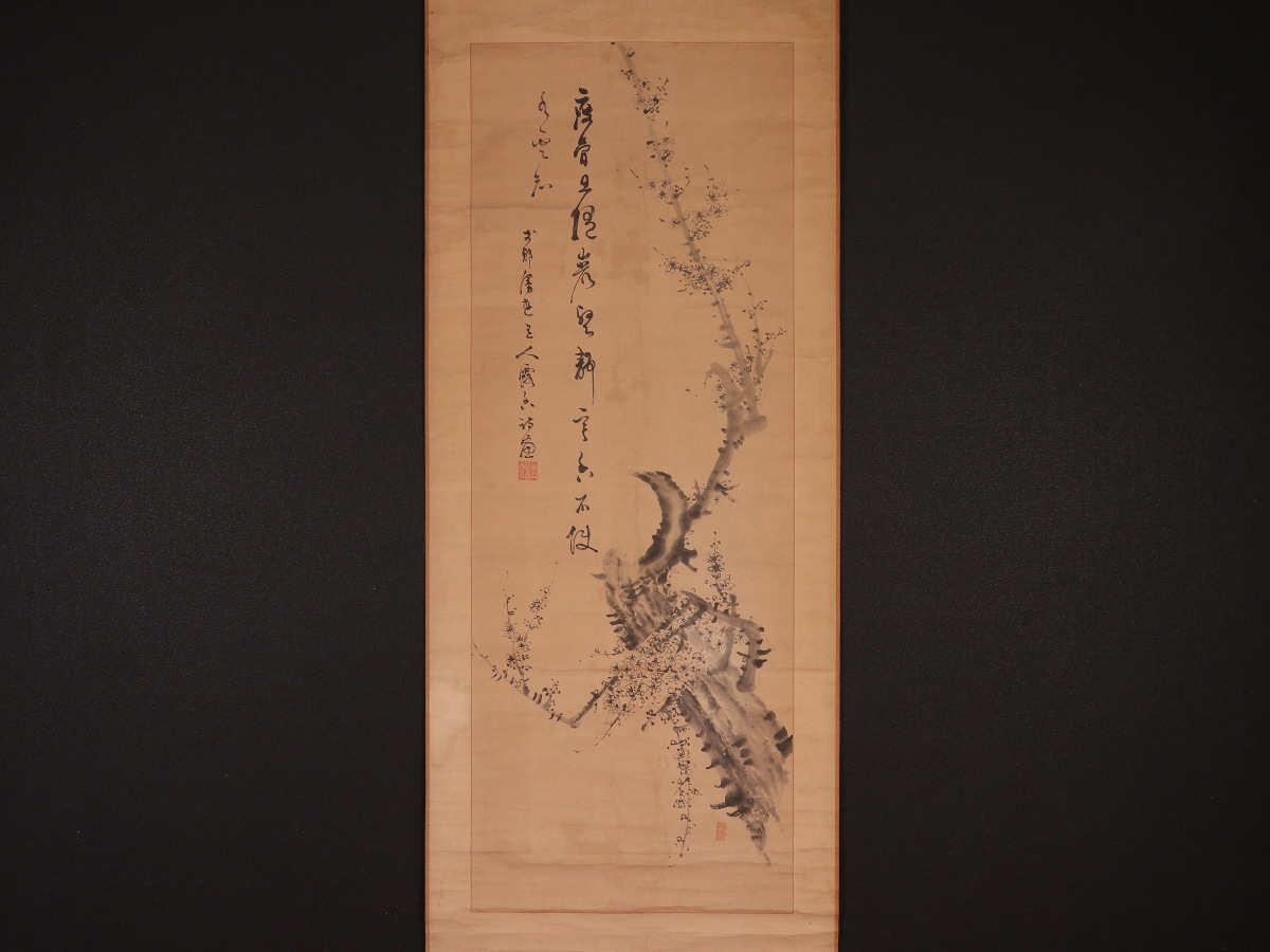 文化遺産オンライン | 梅花図冊 京都国立博物館 肉筆 紙本 胡暁宏『梅図』