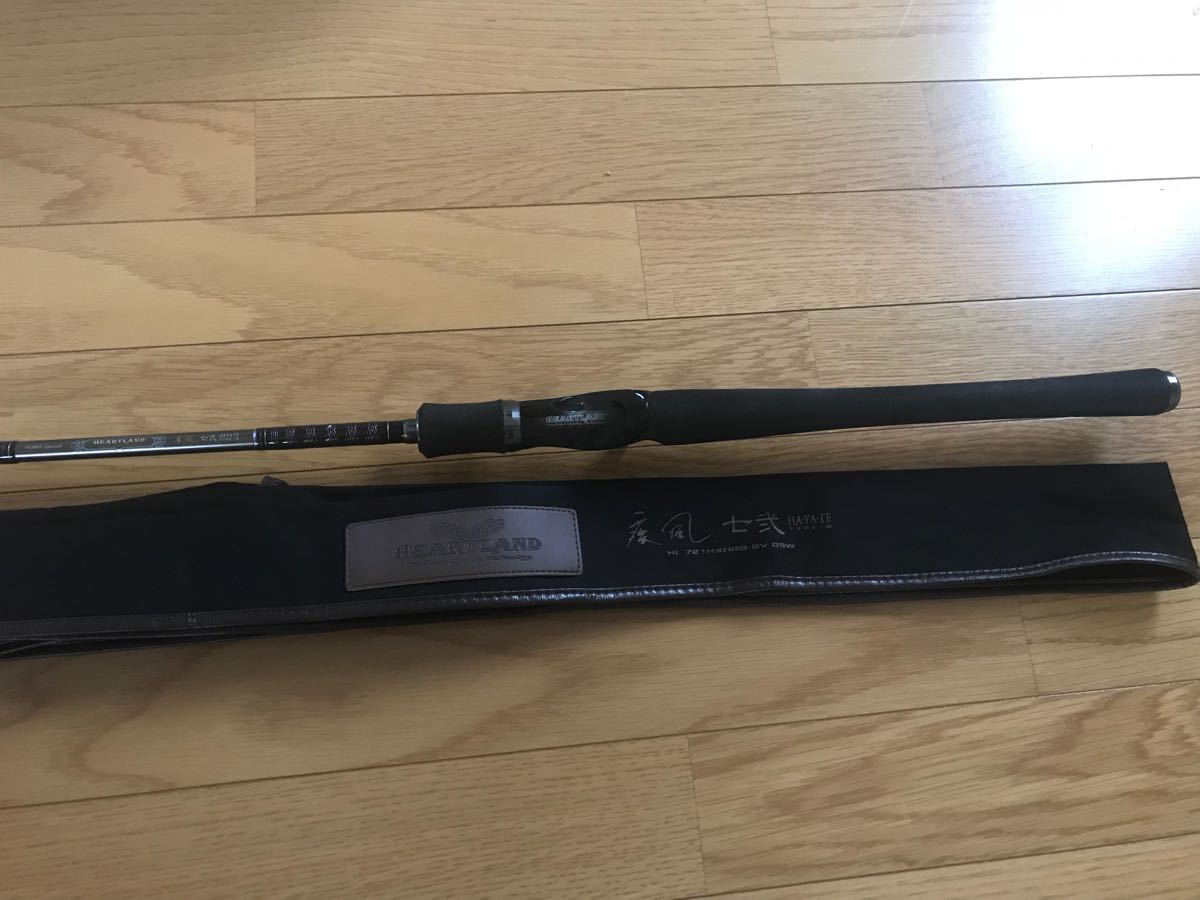 極上品！ダイワ ハートランド 疾風 七弐 タイプW HL-721HXHRB-SV09W