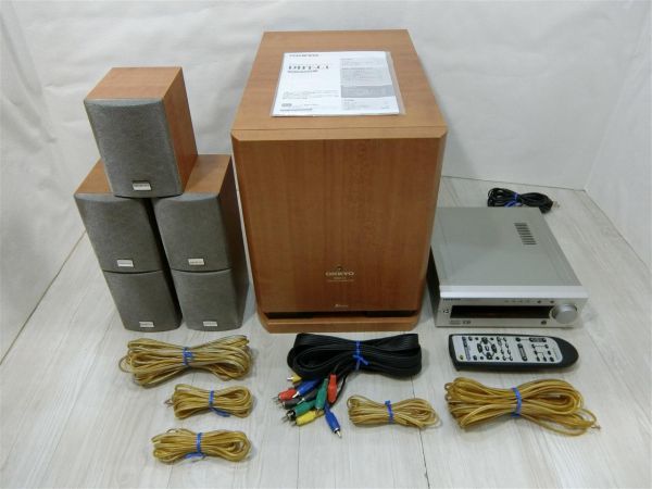 【良品】ONKYO 5.1chデジタルホームシアターシステム DHT-L1 ONKYO オンキョー デジタルホームシアターシステム DHT-L1 5.1ch
