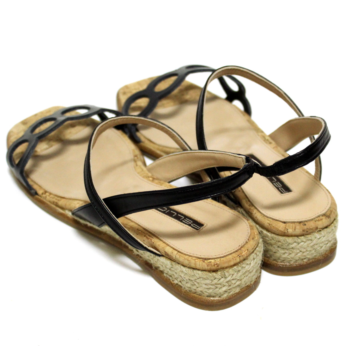 ☆新品 PELLICO SUNNY ペリーコサニー スクエアトゥ サンダル (38