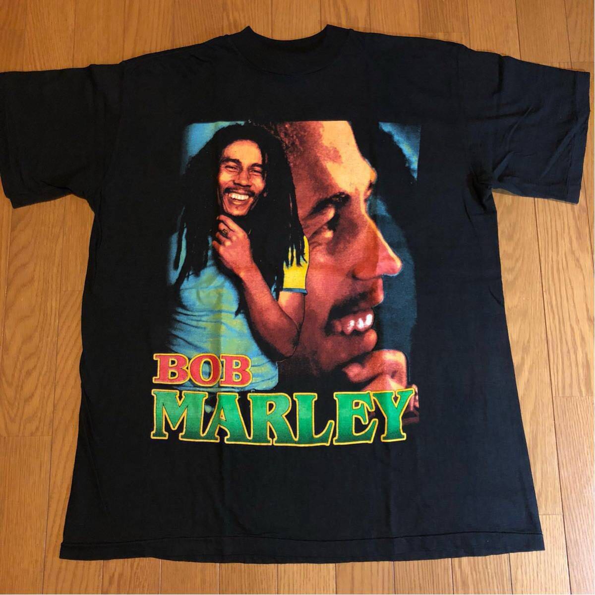最新作,新作登場 激レア!BOB MARLEY 両面 大判プリント T 最新作,新作登場 激レア!BOB MARLEY 両面 大判プリント T