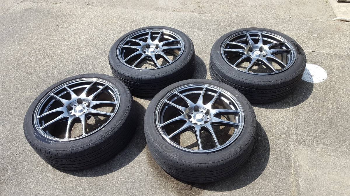 CR WORK Kiwami EMOTION ⁄ Emotion 極 Silver GT 5x114.3 5H 