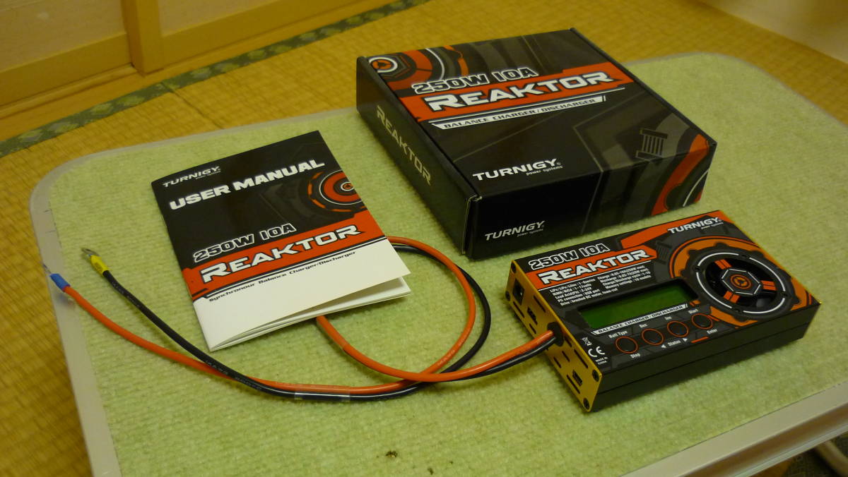 10A 充電器 250W Reaktor Turnigy ミニ四駆 TURNIGY 0 REAKTOR HOTA 