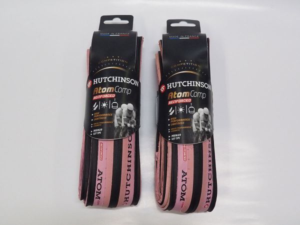 HUTCHINSON ATOM COMP クリンチャータイヤ2本 700×23c HUTCHINSON