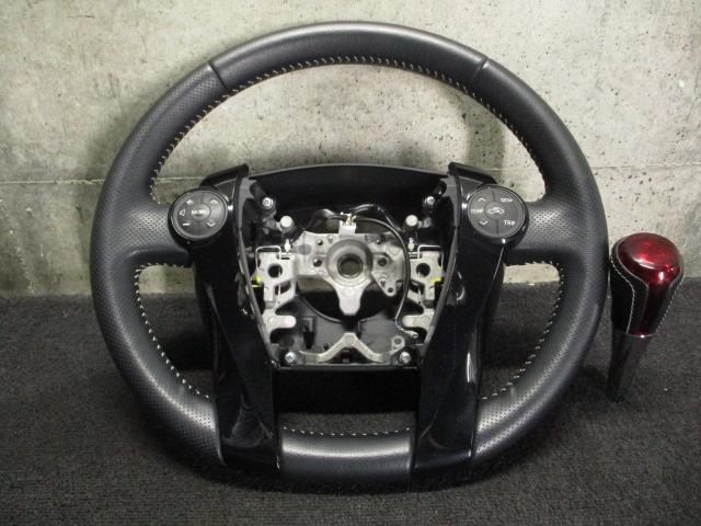 アクア 純正 NHP10 | トヨタ AQUA TOYOTA ステアリング G's レザー 革