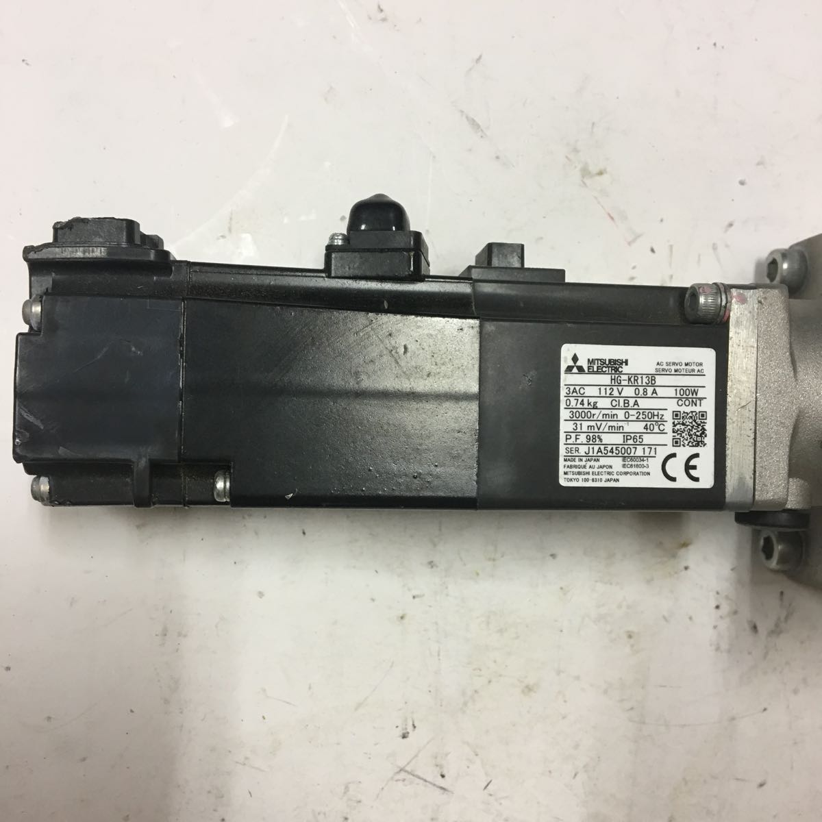 三菱 サーボモータ HG-KR13B+VRXF-45C-S-100 /g 【公式通販】