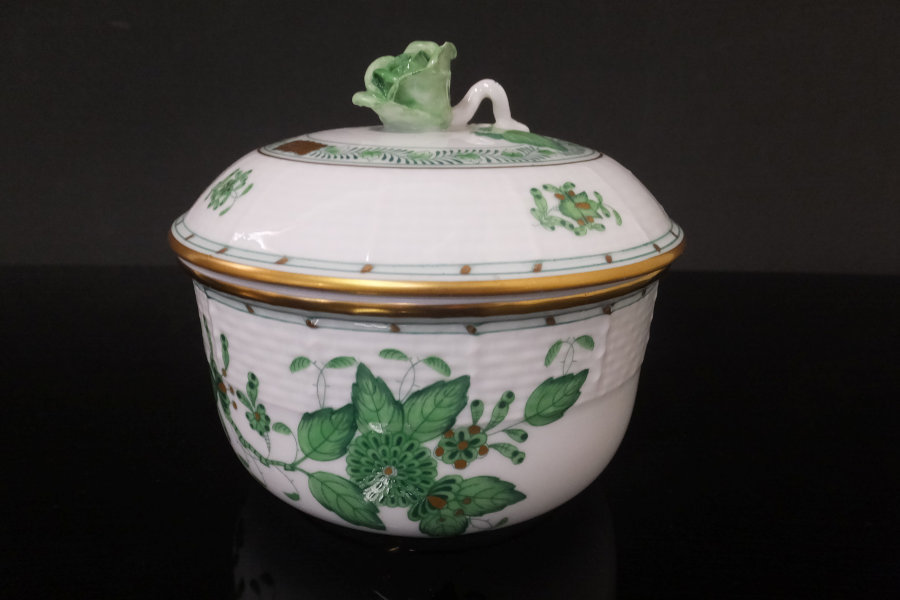 FY8☆陶磁 美品 HEREND ヘレンド インドの華 4点セット FV ポット