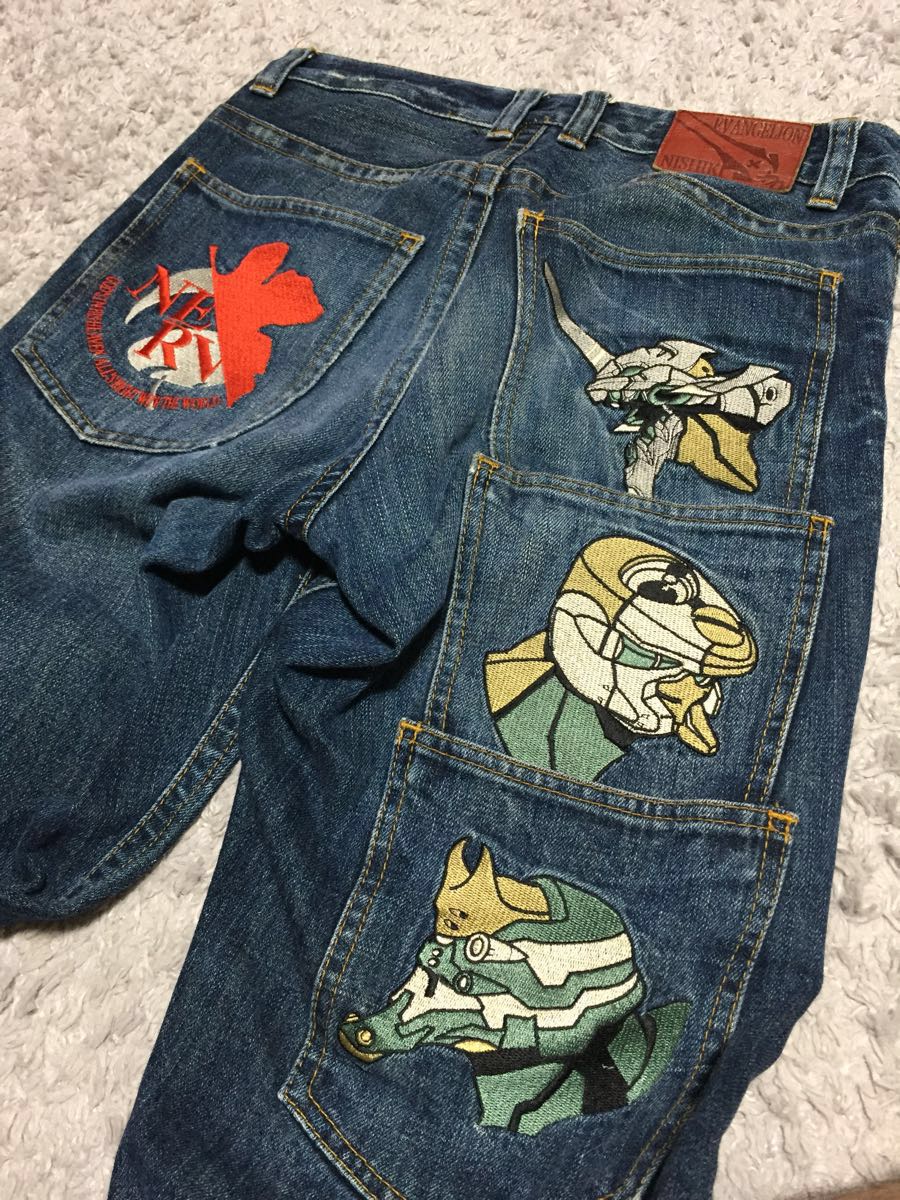激レア送料込み】エヴァンゲリオン × 錦 コラボデニム size30インチ 