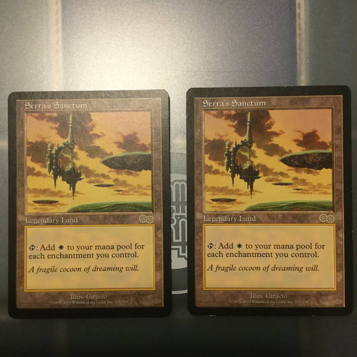 MTG セラの聖域/Serra's Sanctum 英語版 2枚セット MTG ウルザズ