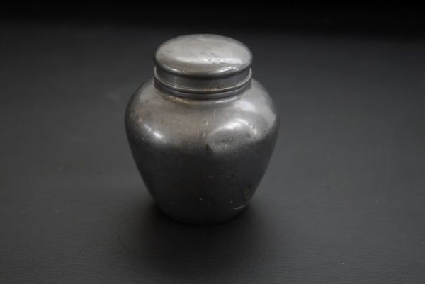 中国 古錫茶壷 英祥堂 煎茶道具 錫製品 唐物 茶心壺