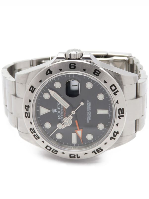 アウトレット売上 美品 【ROLEX】ロレックス『エクスプローラー2』216570 ランダム番 メンズ 自動巻き 12ヶ月保証