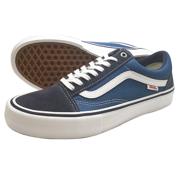 格安VANSバンズOLD SKOOL PRO オールドスクール NAVY 24.0cm 新品Q&U