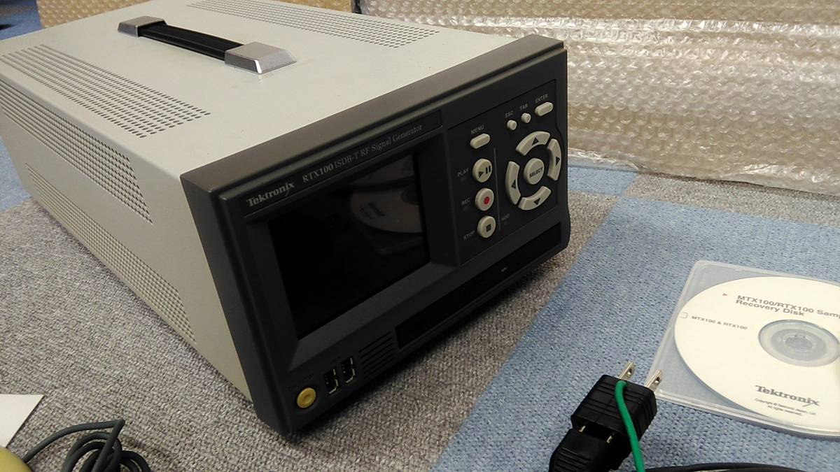 Tektronix/RTX100 ISDB-T RF シグナルジェネレーター その① Tektronix