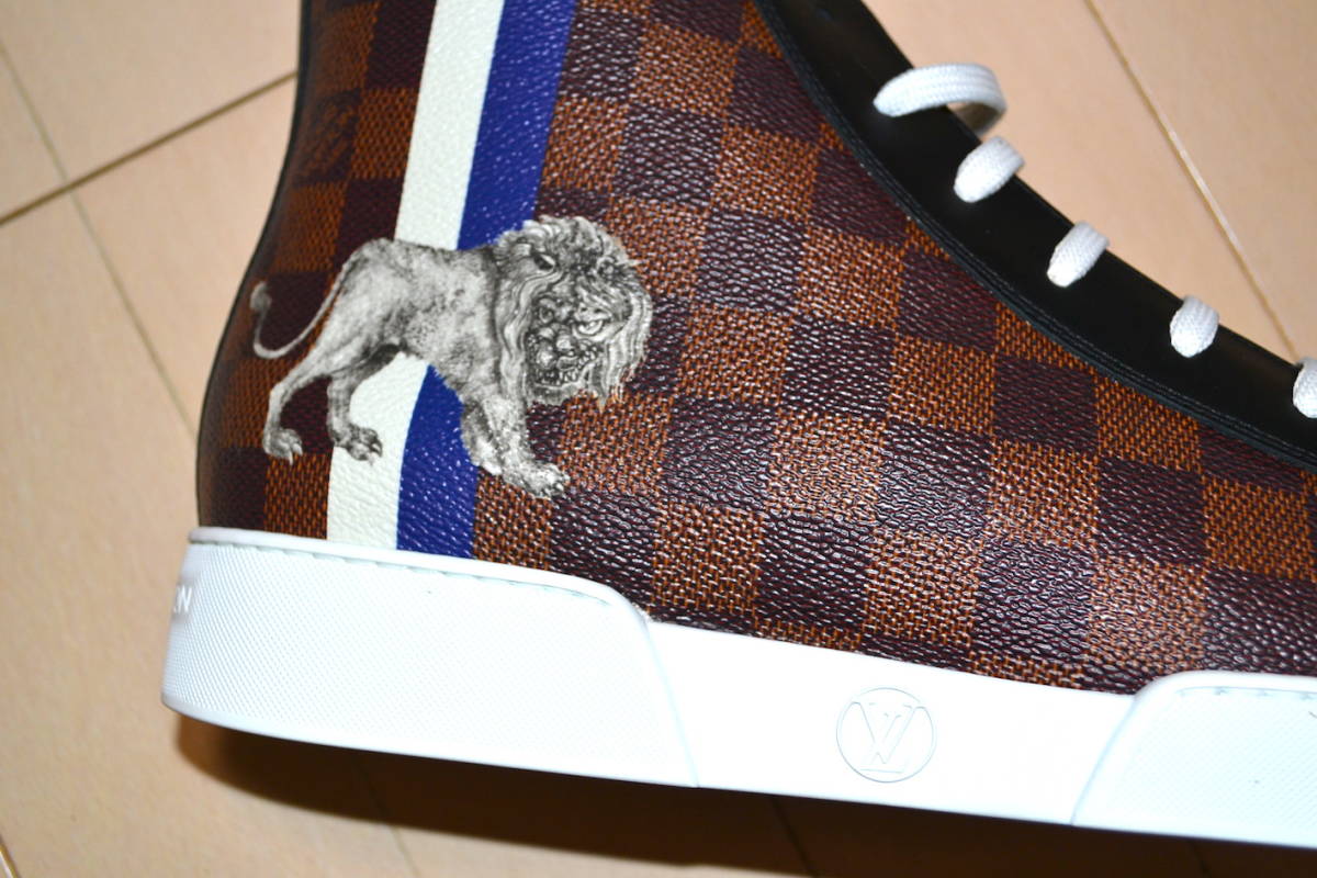17SS LOUIS VUITTON ルイヴィトン MATCH-UP SNEAKER BOOT ダミエ 