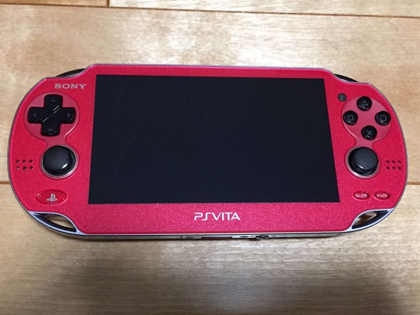 PlayStationVita 美品PS vita PCH-1000 レッド Wi-Fiモデル PlayStationVita 美品PS vita PCH-1000 レッド Wi-Fiモデル