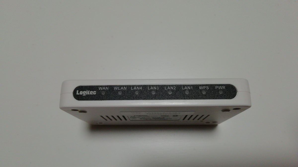 【小型ルーター】Logitec　LAN-W300N/PR5W◆白◆_2