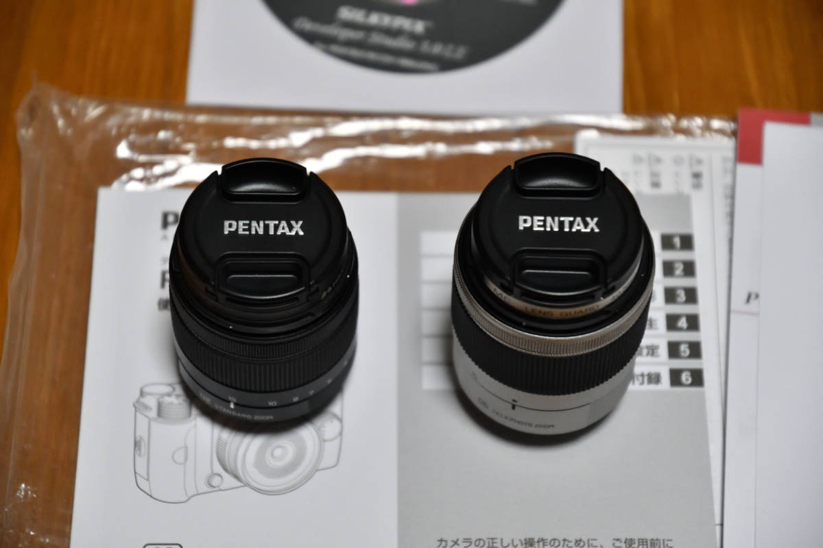 PENTAX ペンタックス Q7 ブラック ダブルズームキット 美品 【公式通販】