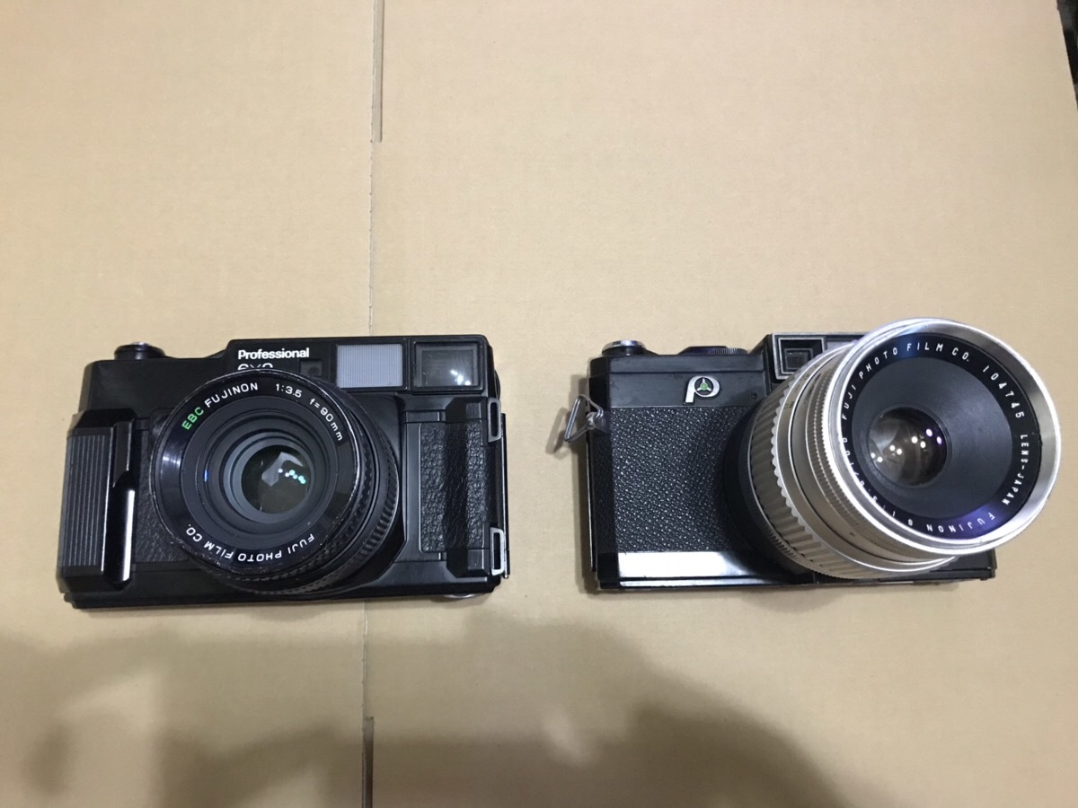 Fujica GW690 With 90mm F3.5 lens. 6X9 Medium Format Film