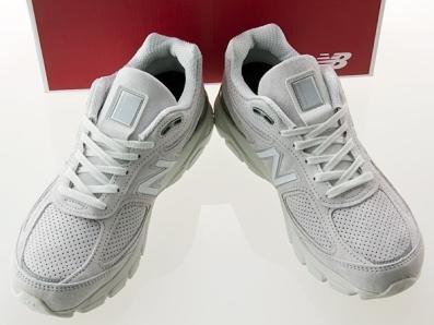 新品/NEW BALANCE/ニューバランス/M990AF4/米国製/MADE IN USA/FADE GRAY/ライトグレー/オールスエード/ワイズD/27.5cm
