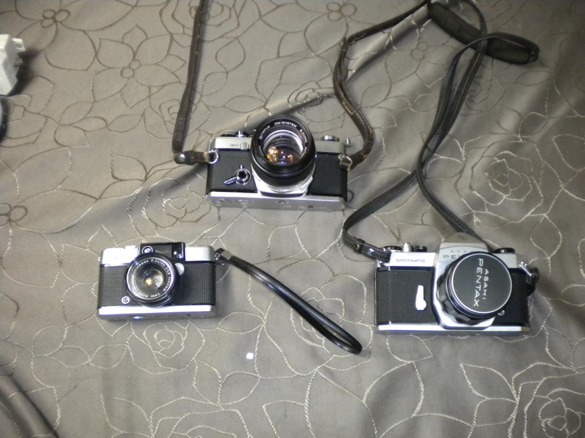 □昔の一眼レフカメラ 3台セット【ジャンク品】 □ □ 【公式通販】