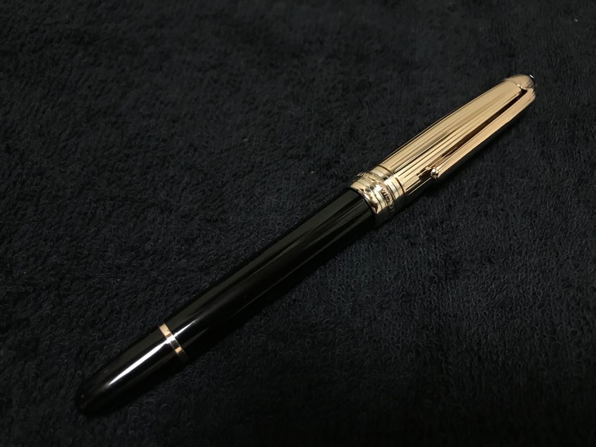 モンブラン ローラーボール マイスターシュテュック ソリテール MONTBLANC MEISTERSTUCK ブラック×レッドゴールド_1