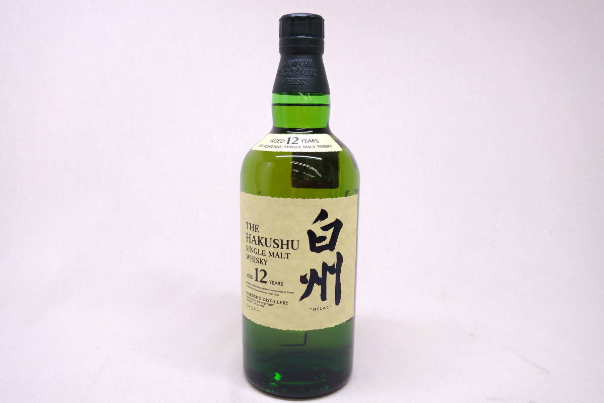 ◆未開栓◆サントリー シングルモルトウイスキー 白州 12年 700ml 43度 マイレージ付