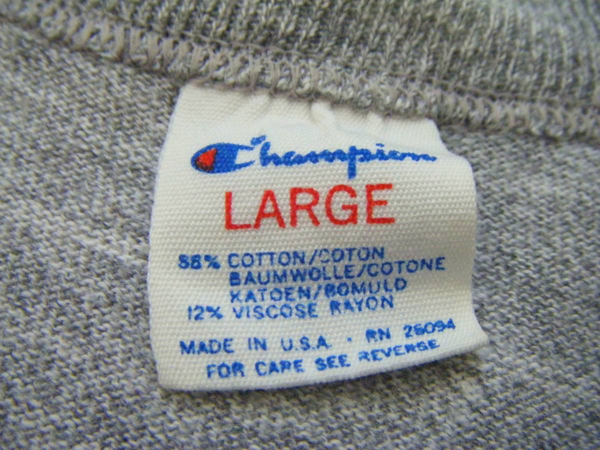 Champion チャンピオン バータグ USA製 プリントT 70年代~80年代 80s 