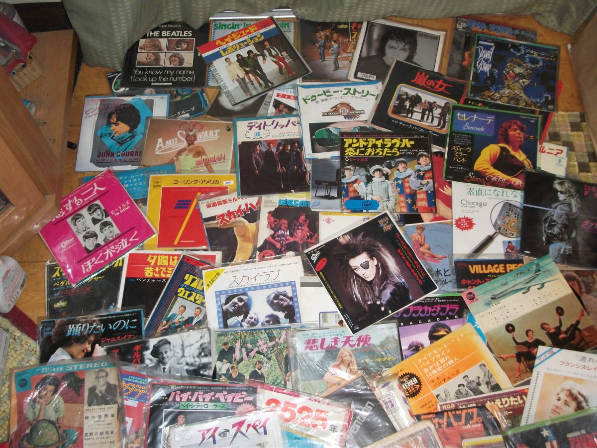 The ジャンク 洋楽・邦楽 大量 - レコードまとめ売り14枚 英LP まとめ