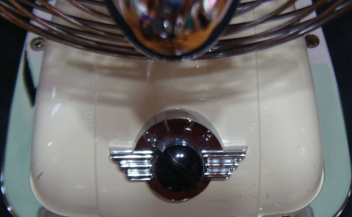 レトロ！ フィフティーズ風 JET FAN 扇風機 (NV-JET01)（中古・美品 