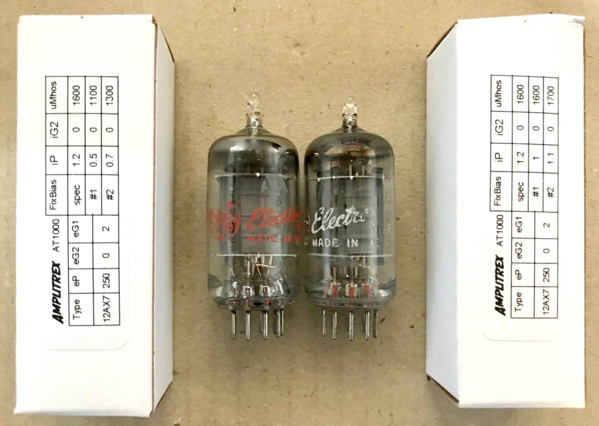 GE 真空管 2本セット 12AX7A ロングプレート 新品？ 未使用？ 12ax7 Ge for sale | eBay Long Plate 2026年最新Yahoo!オークション