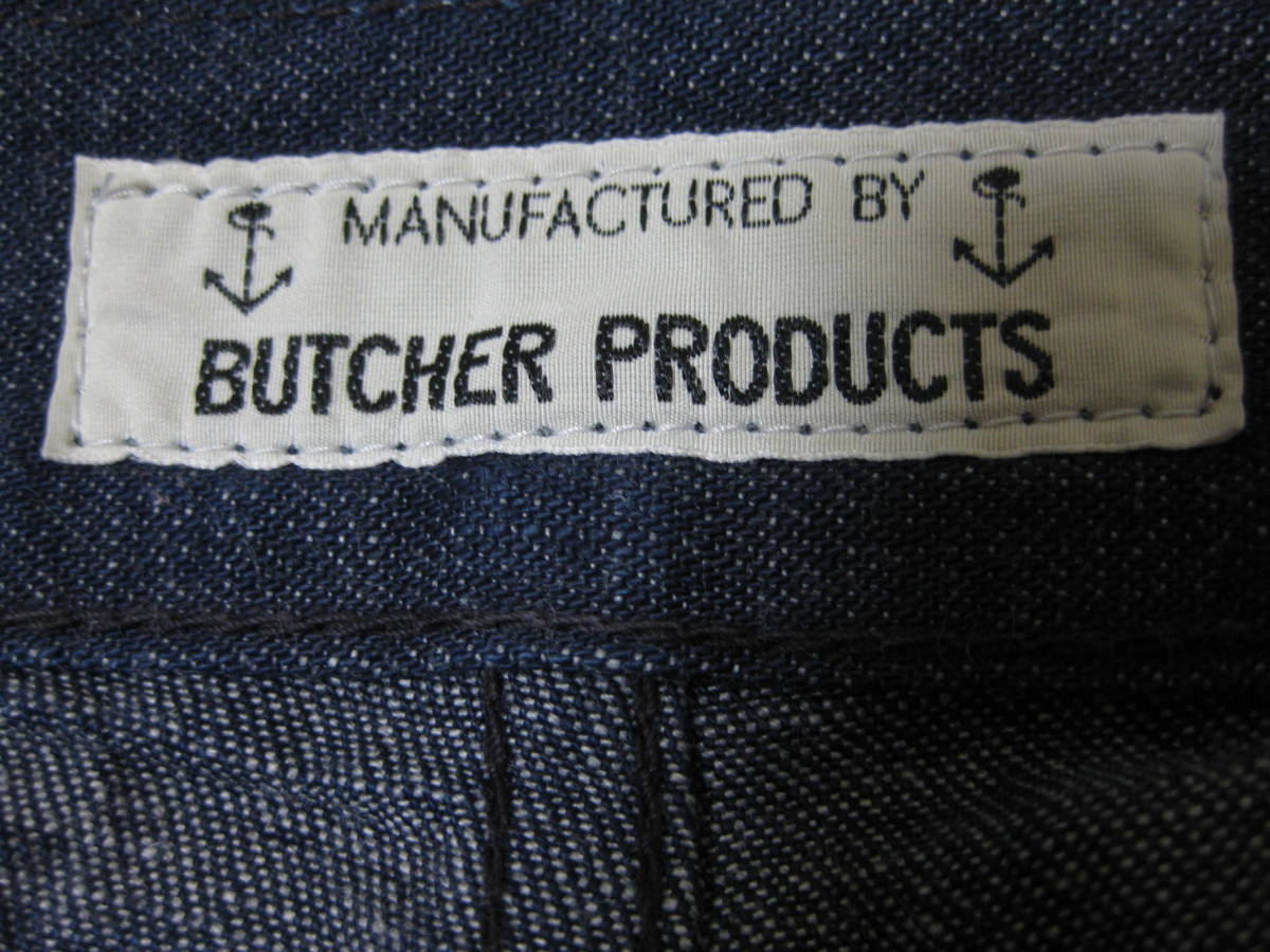 BUTCHER PRODUCTS DENIM G-1 SHORTS W32 /at last&co ブッチャー 