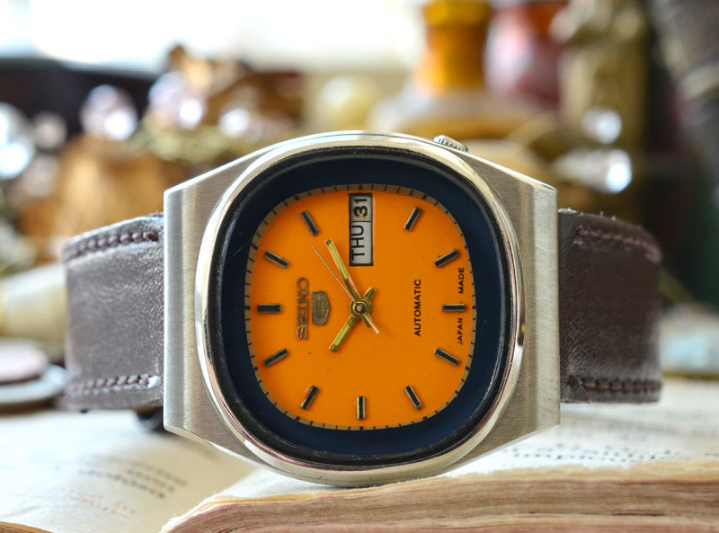 極上品◇ヴィンテージ SEIKO5(セイコー5) オートマチック DAY/DATE