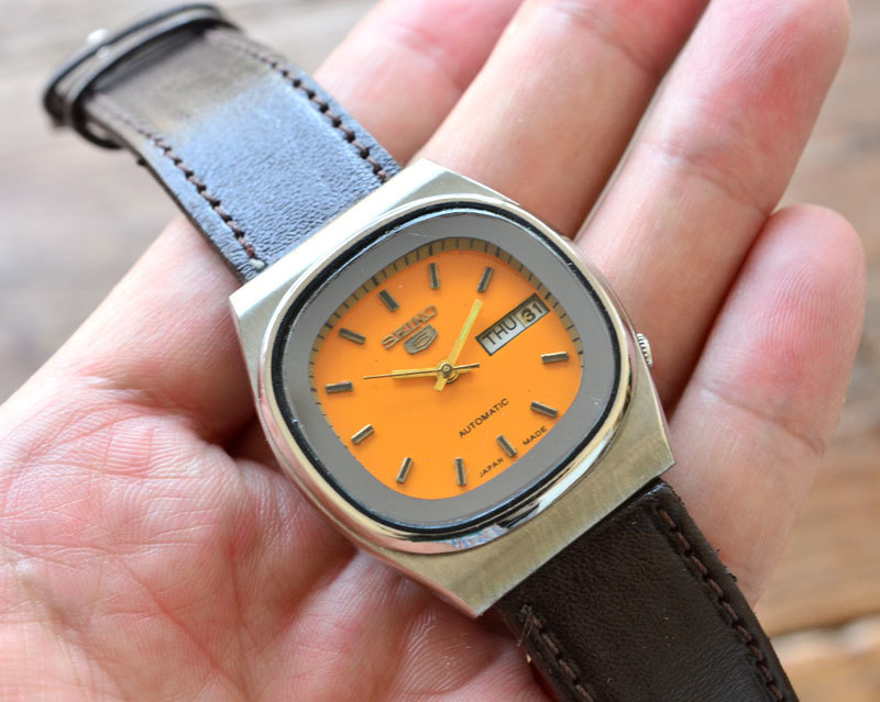 極上品◇ヴィンテージ SEIKO5(セイコー5) オートマチック DAY/DATE