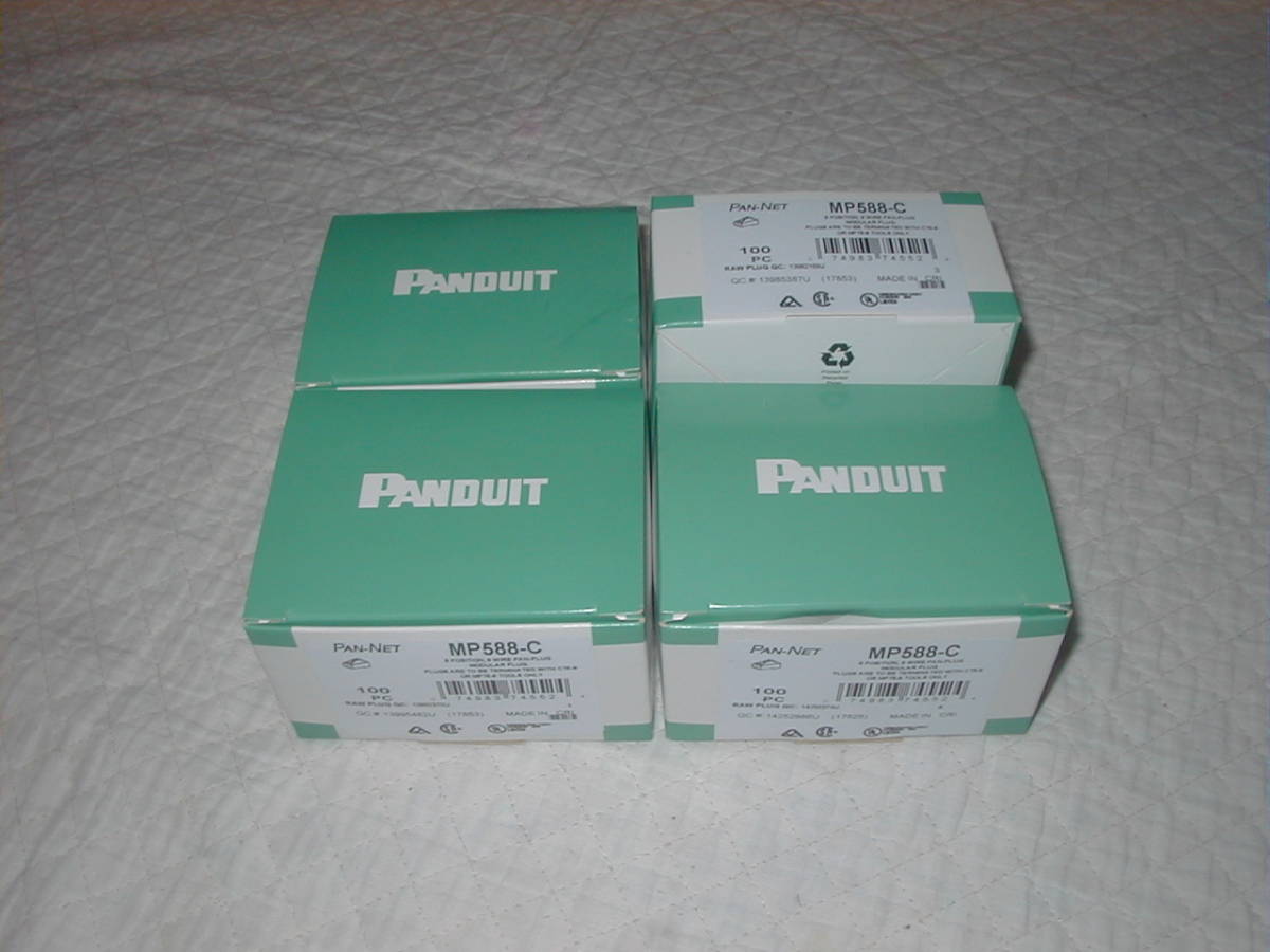 送料510円 400個　パンドウイット PANDUIT　MP588-C　モジュラージャック