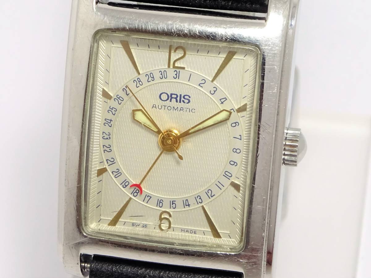 新作入荷，送料無料 オリス レクタンギュラ ポインターデイト B7460 メンズ レディース 男女兼用 自動巻き 時計 W1954(オリス)｜売買されたオークション情報、yahooの商品情報をアーカイブ公開 - オークファン オリス