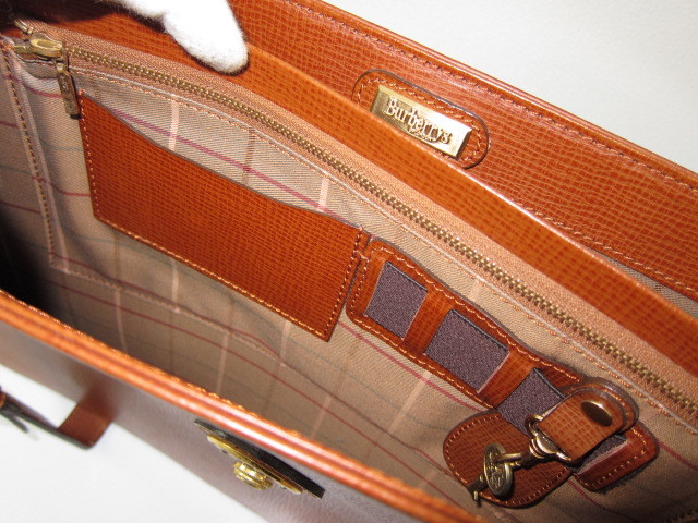 【美品】バーバリー　ビジネスバッグ　ブリーフケース　オールレザー　鍵　金具 楽天市場】バーバリー BURBERRY（ビジネスバッグ・ブリーフケース