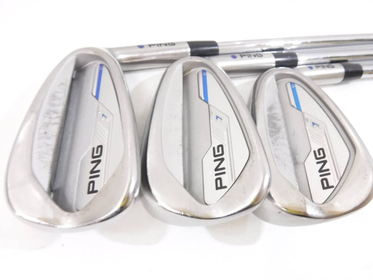 ◆青ドット◆PING◆i アイアン◆5-W 6本◆NS950 R◆グリップ アクア