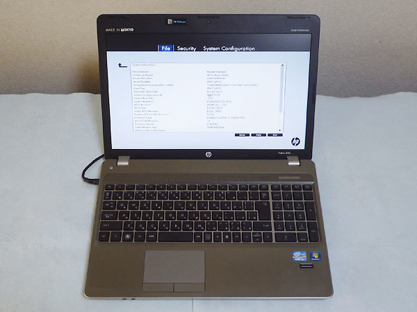HP ProBook 4530s Core i5 2430M 2.40GHz スーパーマルチ 無線LAN Web